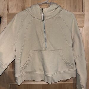 Lululemon oversized cropped scuba hoodie